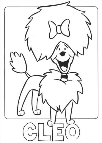 Cleo  Coloring Page